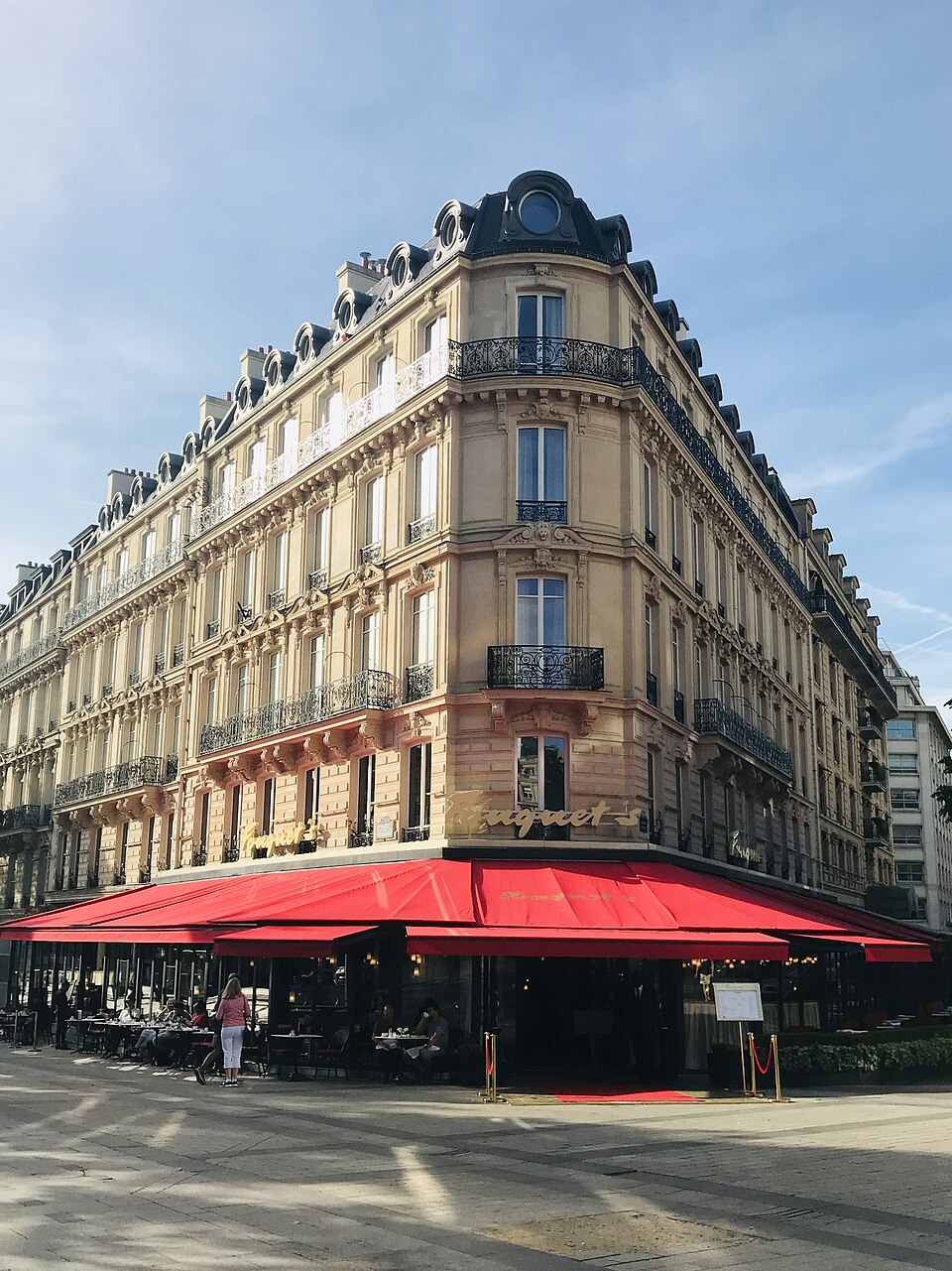 A photograph of Fouquet's