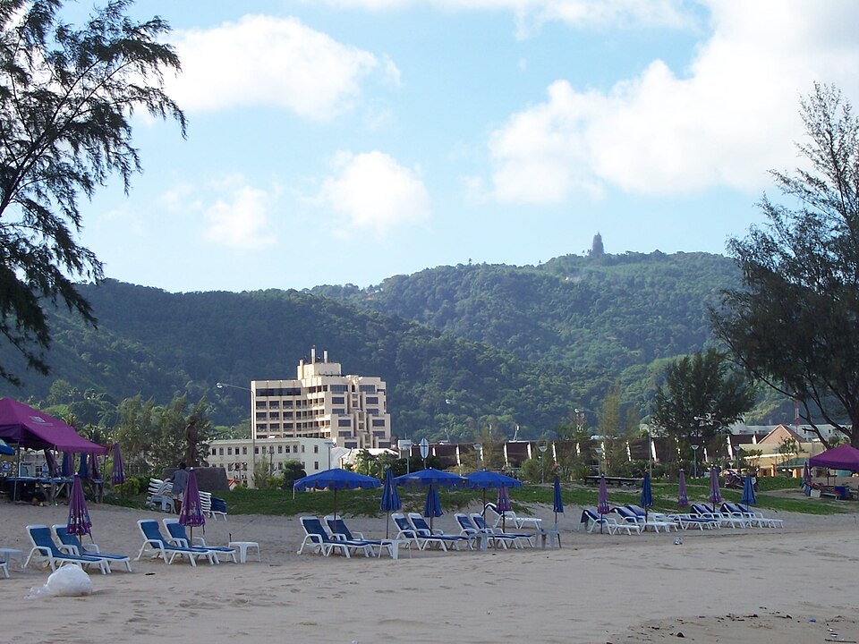 A photograph of Karon Beach
