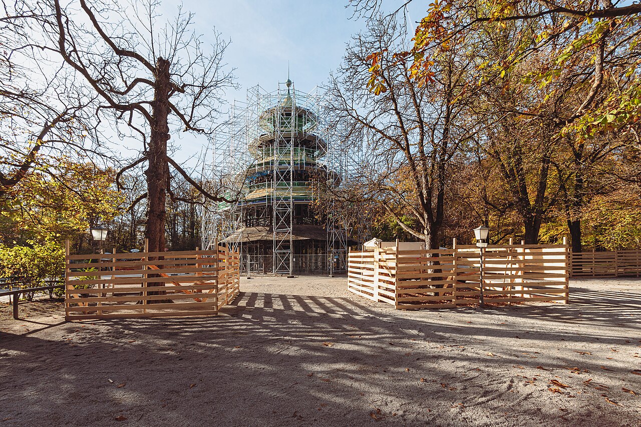 Chinesischer Turm fotoğrafı
