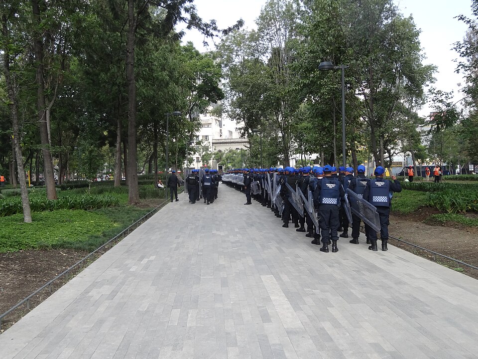 A photograph of Alameda Central Park