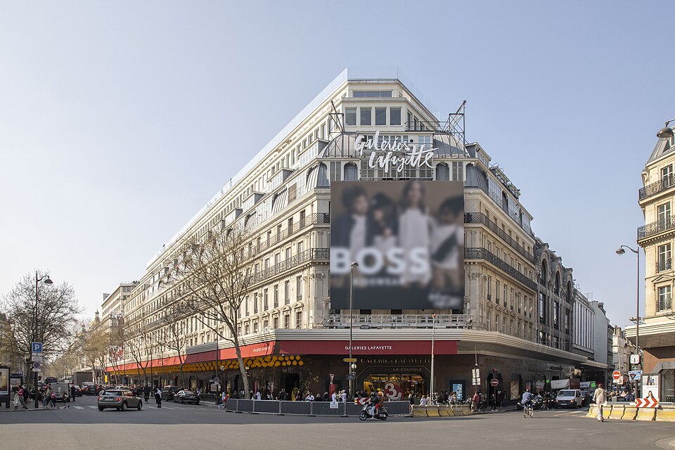A photograph of Galeries Lafayette Haussmann