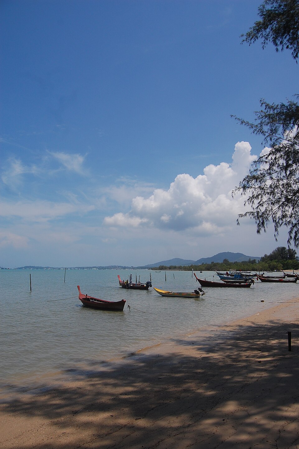 A photograph of Chalong Beach