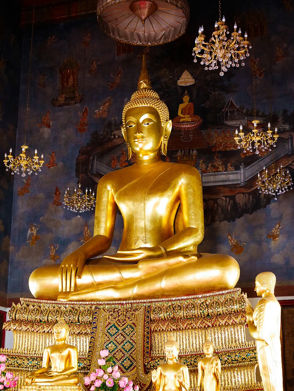 A photograph of Wat Ratchanatdaram