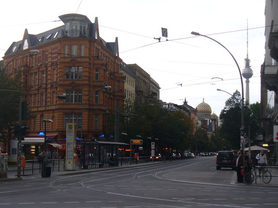 A photograph of New Synagogue Berlin