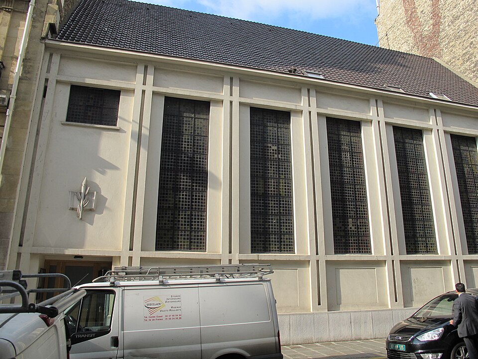 A photograph of danish church of Paris