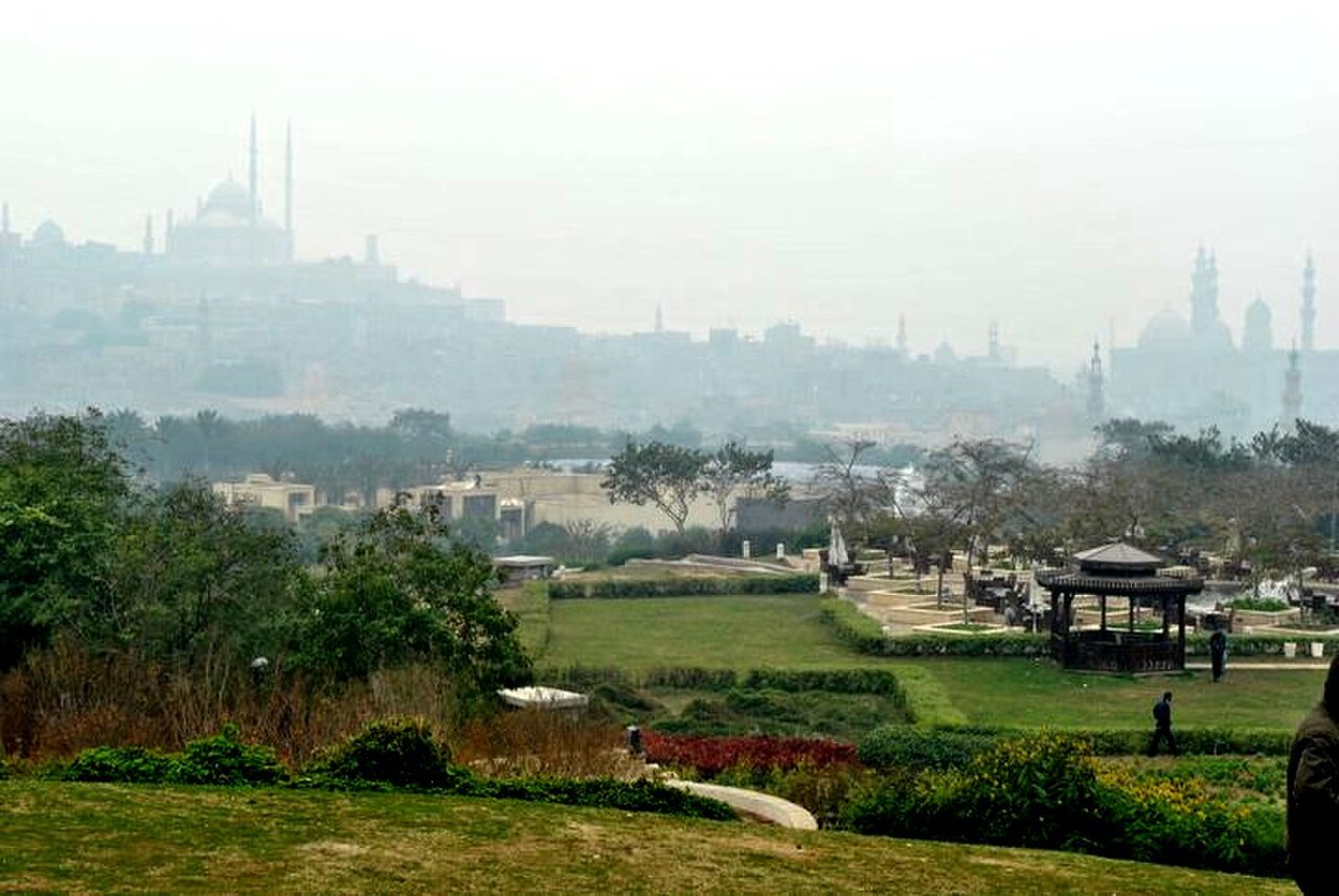 A photograph of Al-Azhar Park