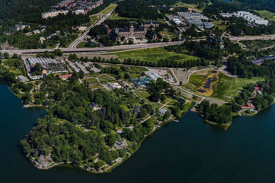 A photograph of Bergian botanic garden