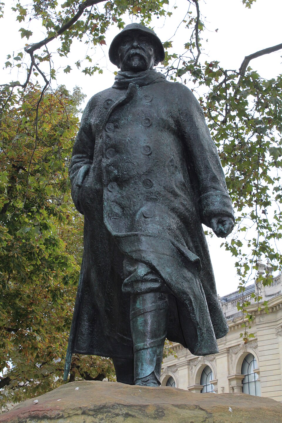 A photograph of Georges Clemenceau