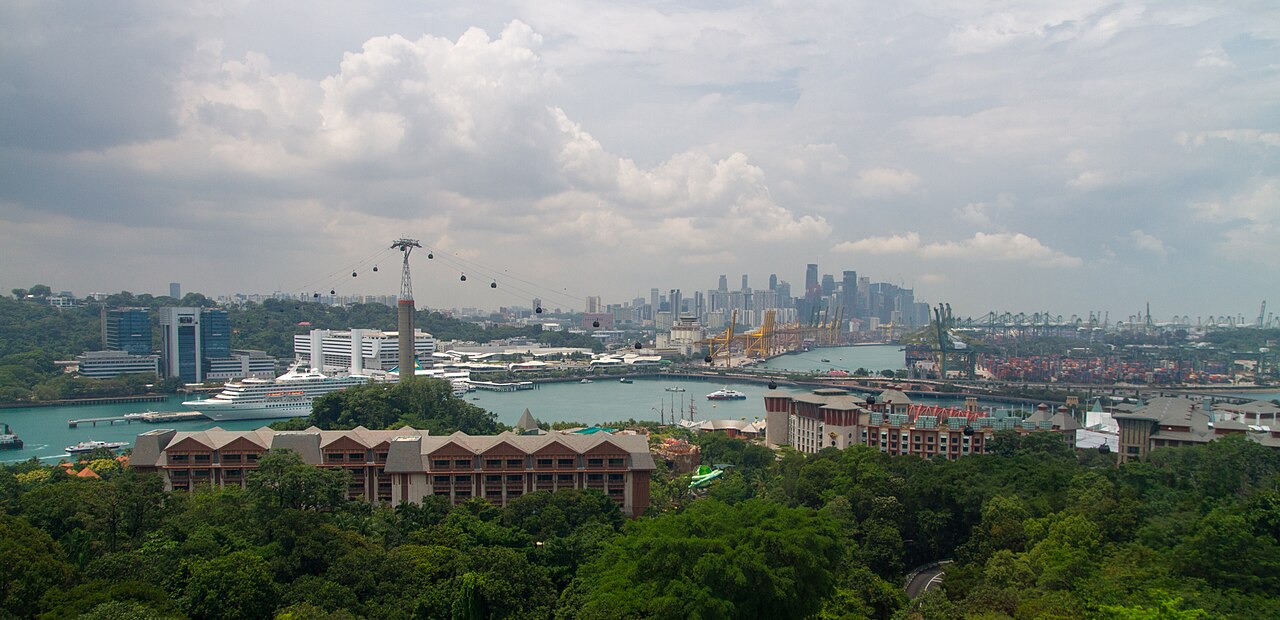 Uma fotografia de Sentosa