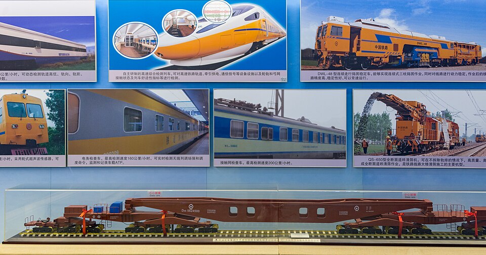 A photograph of China Railway Museum