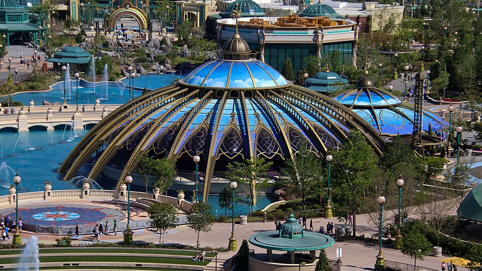 A photograph of Universal Epic Universe