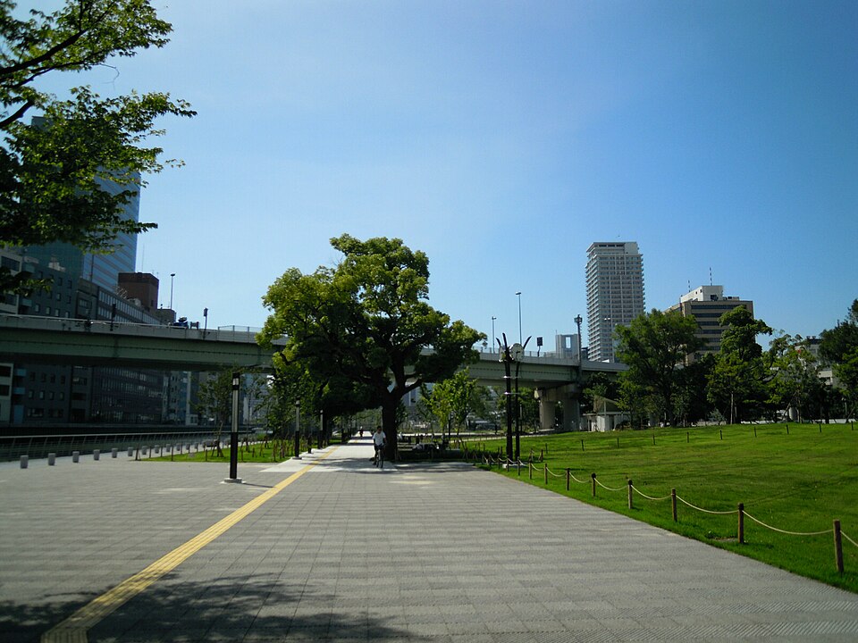 A photograph of Nakanoshima Park
