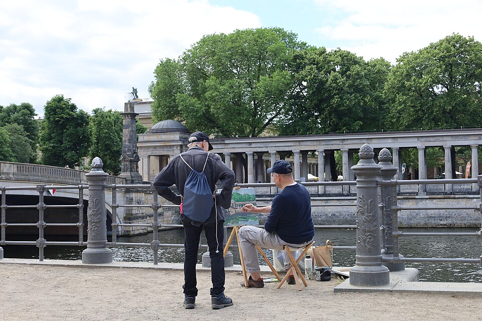 A photograph of Museum Island
