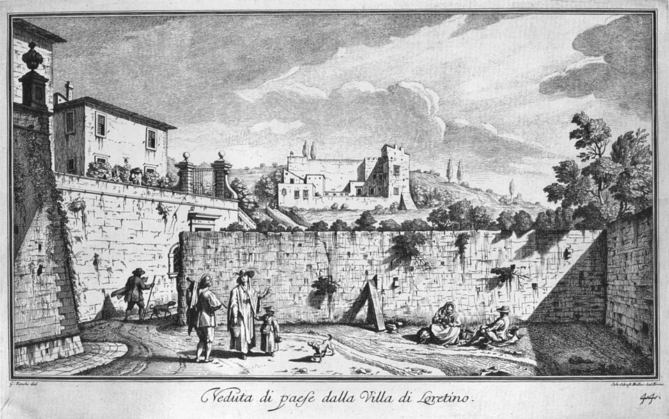 A photograph of Montalbano Castle