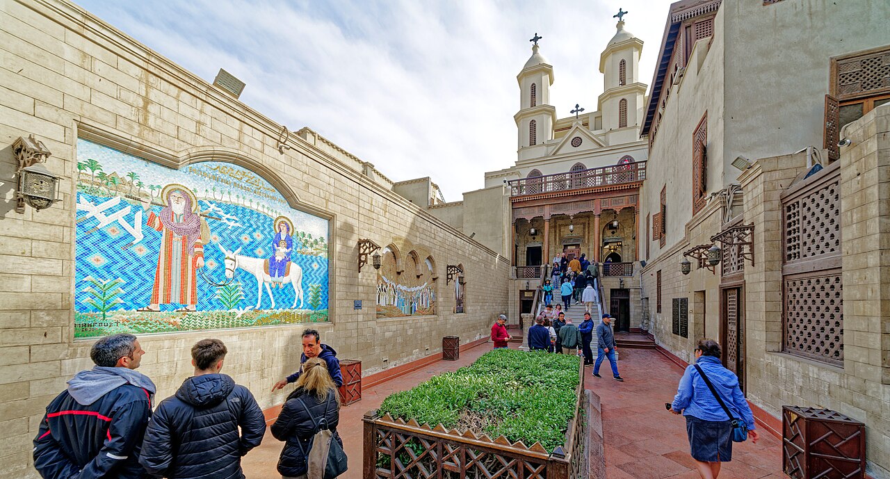 A photograph of Hanging Church