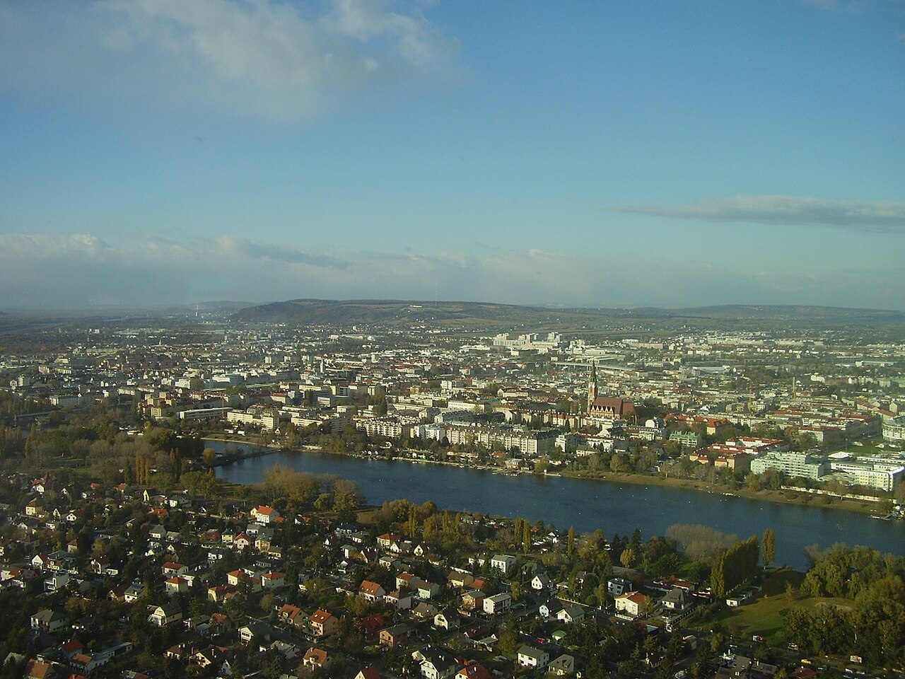 A photograph of Floridsdorf