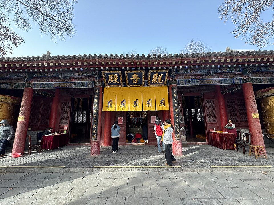 A photograph of Daxingshan Temple