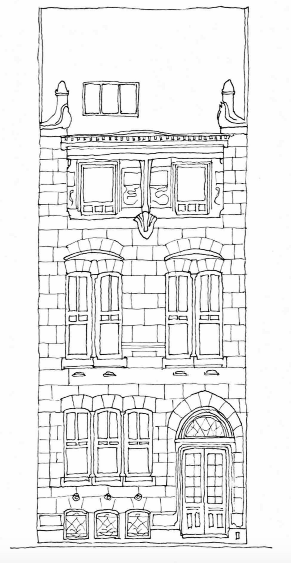A photograph of Autrique House