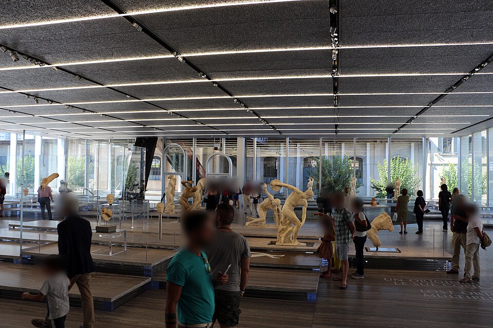 A photograph of Fondazione Prada