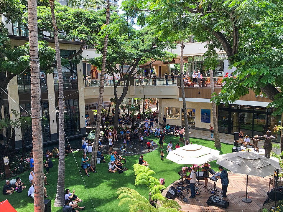 A photograph of International Market Place