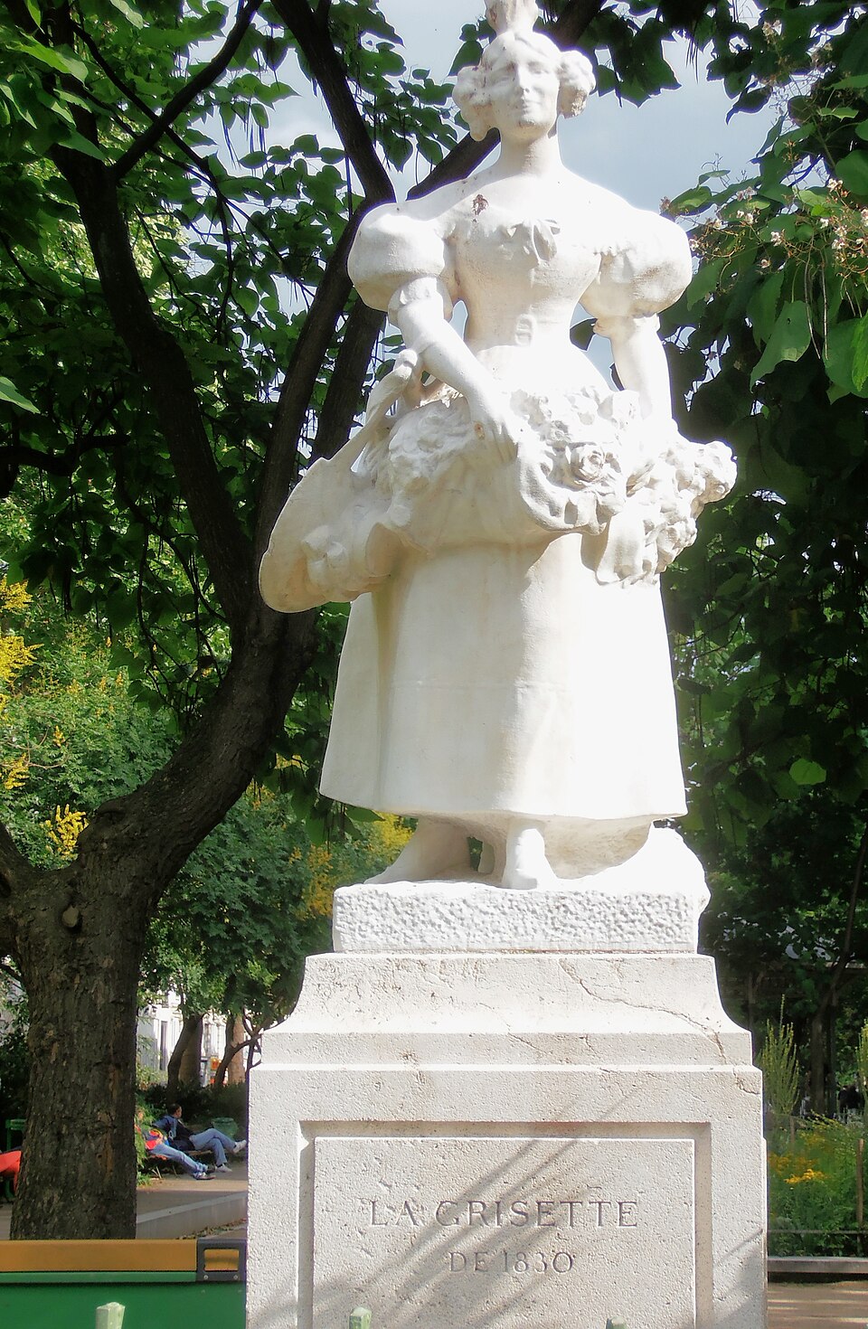 A photograph of La Grisette de 1830