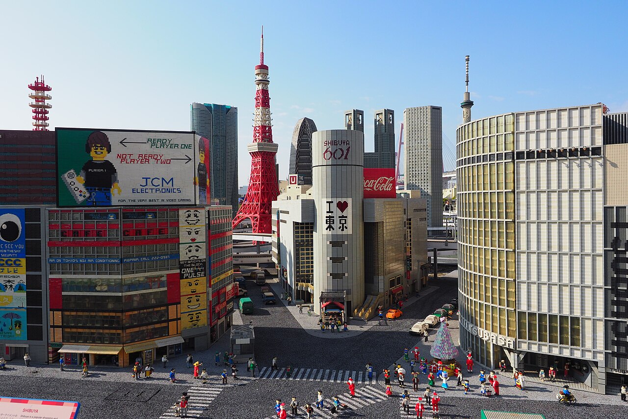 Una fotografia di Shibuya Scramble Crossing