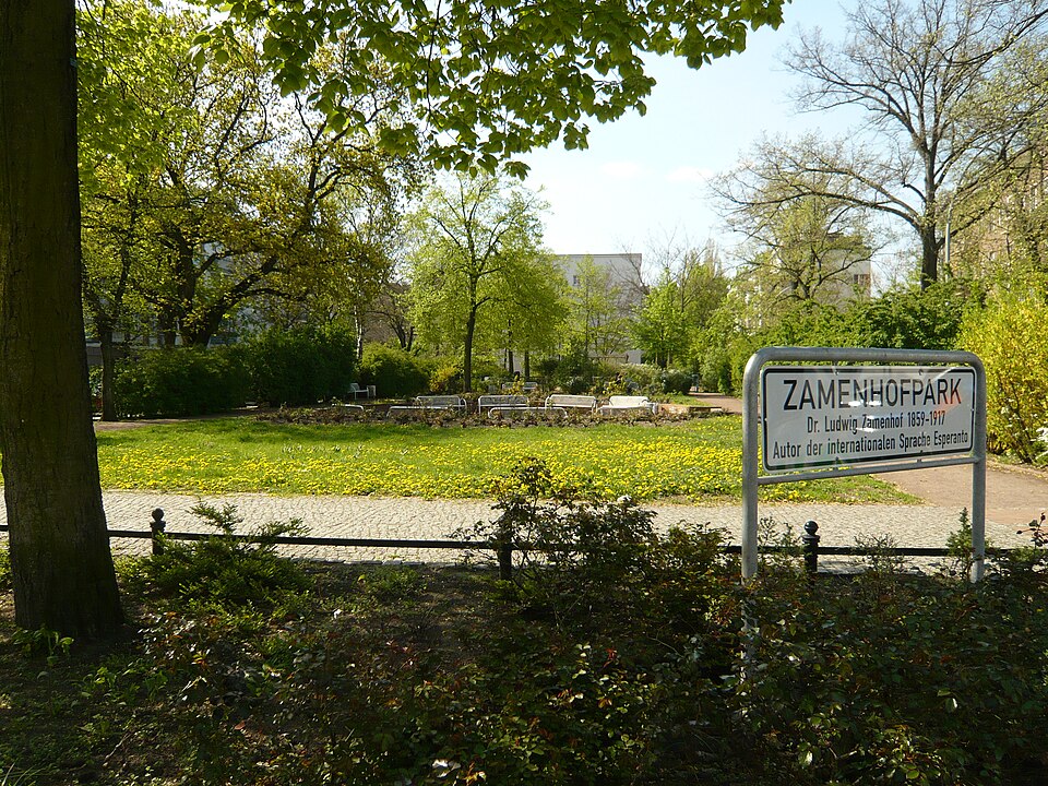 A photograph of Zamenhofpark