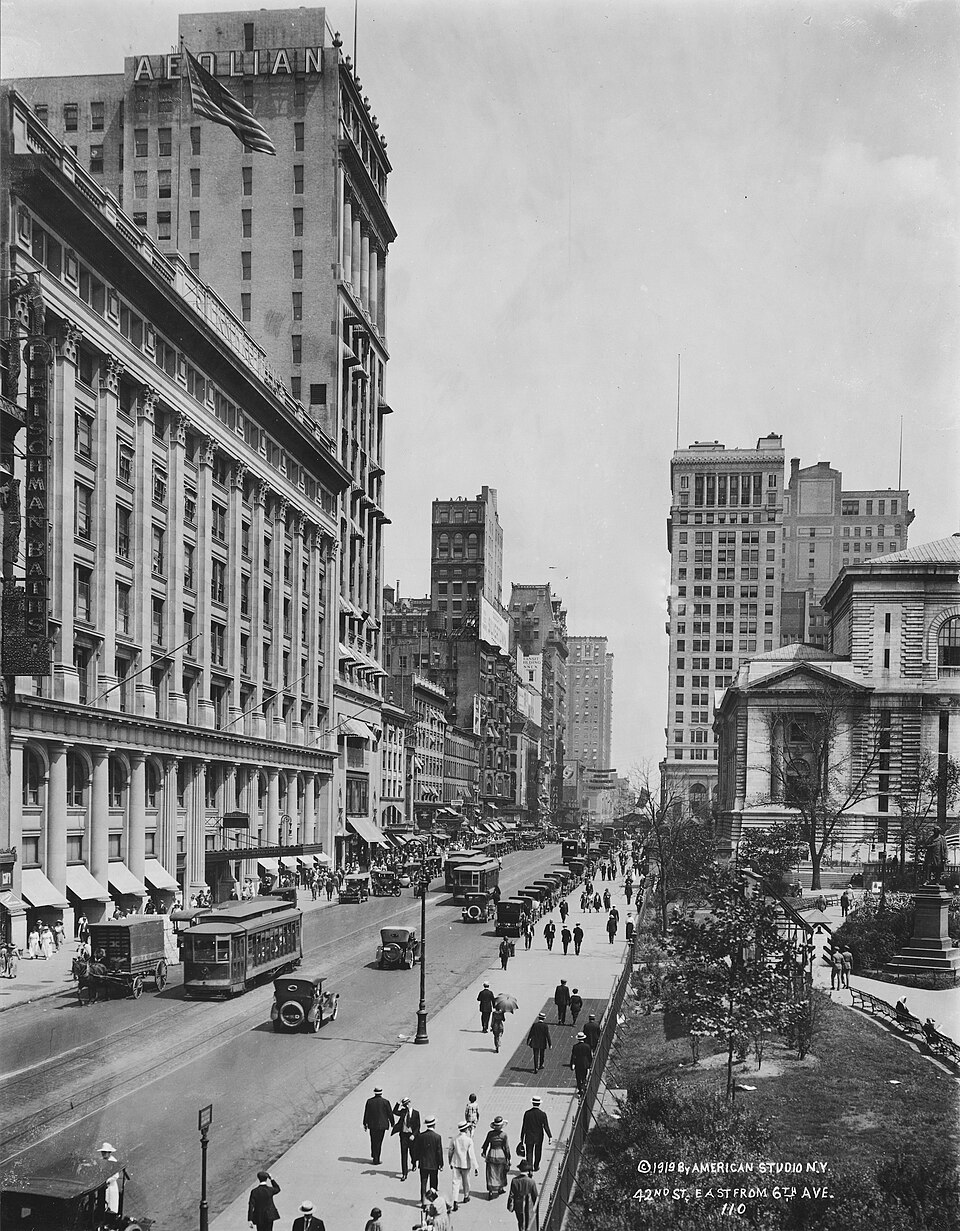 A photograph of Bryant Park