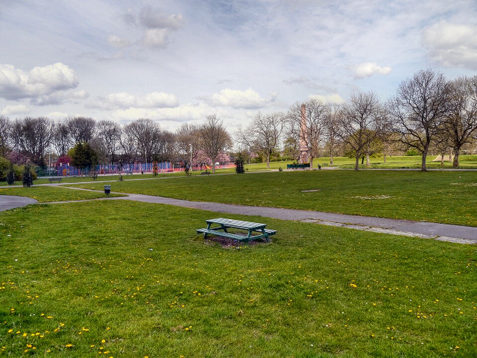 A photograph of Crumpsall Park