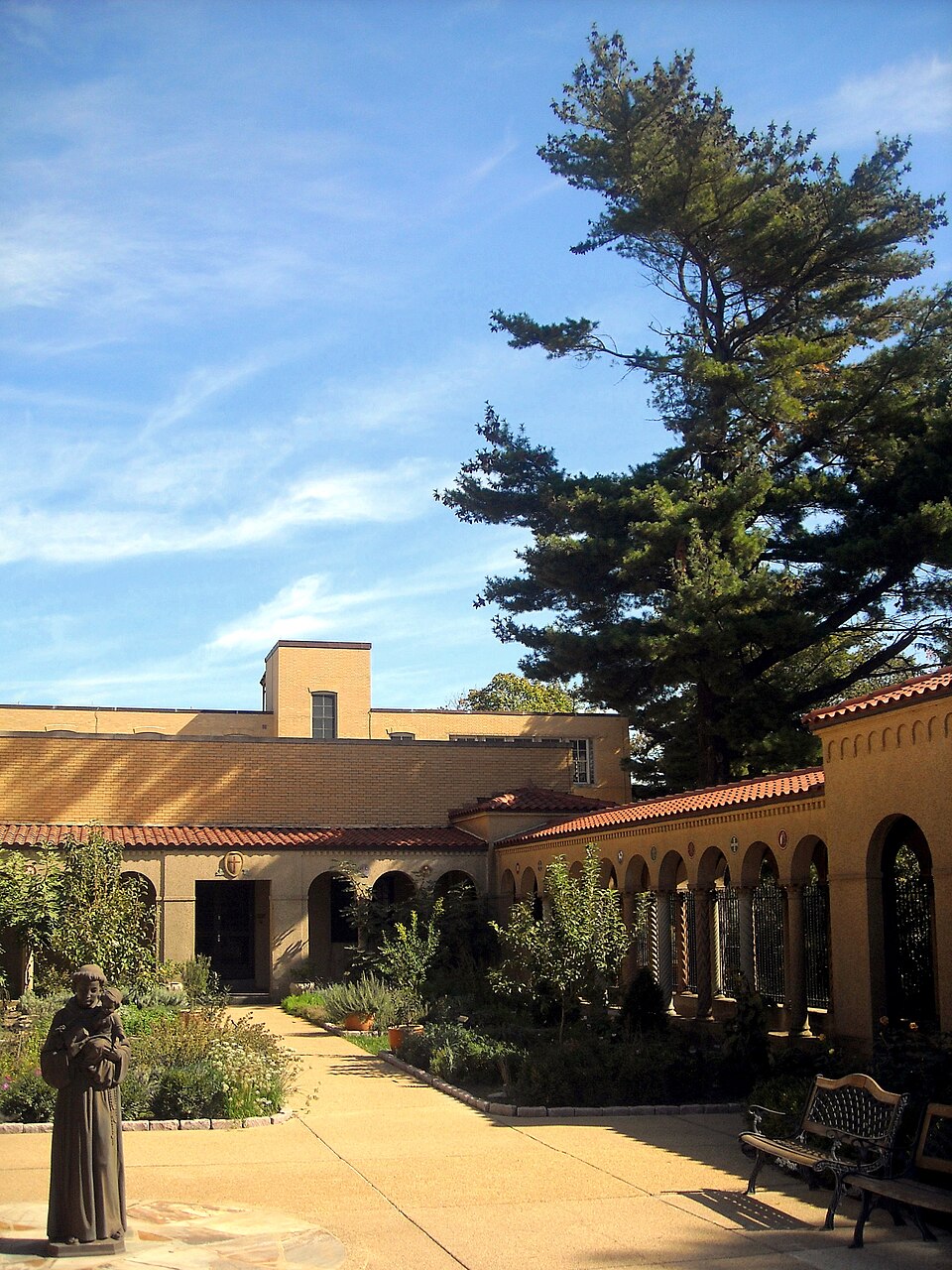 A photograph of Mount St. Sepulchre Franciscan Monastery