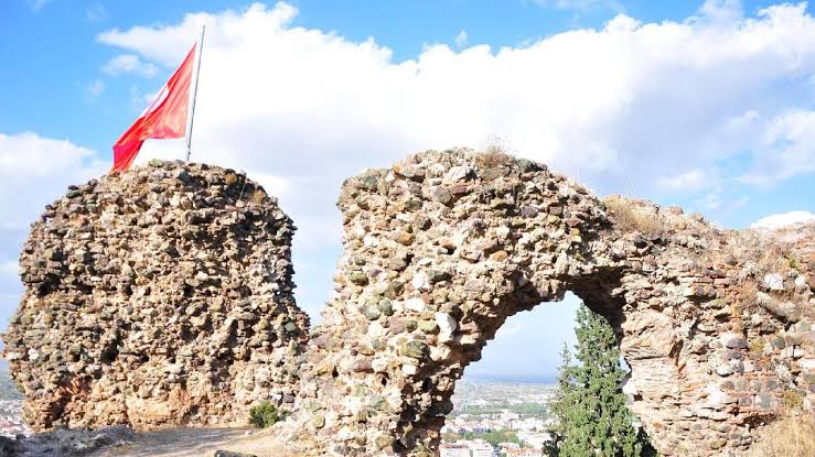 A photograph of Sandıkkale Citadel